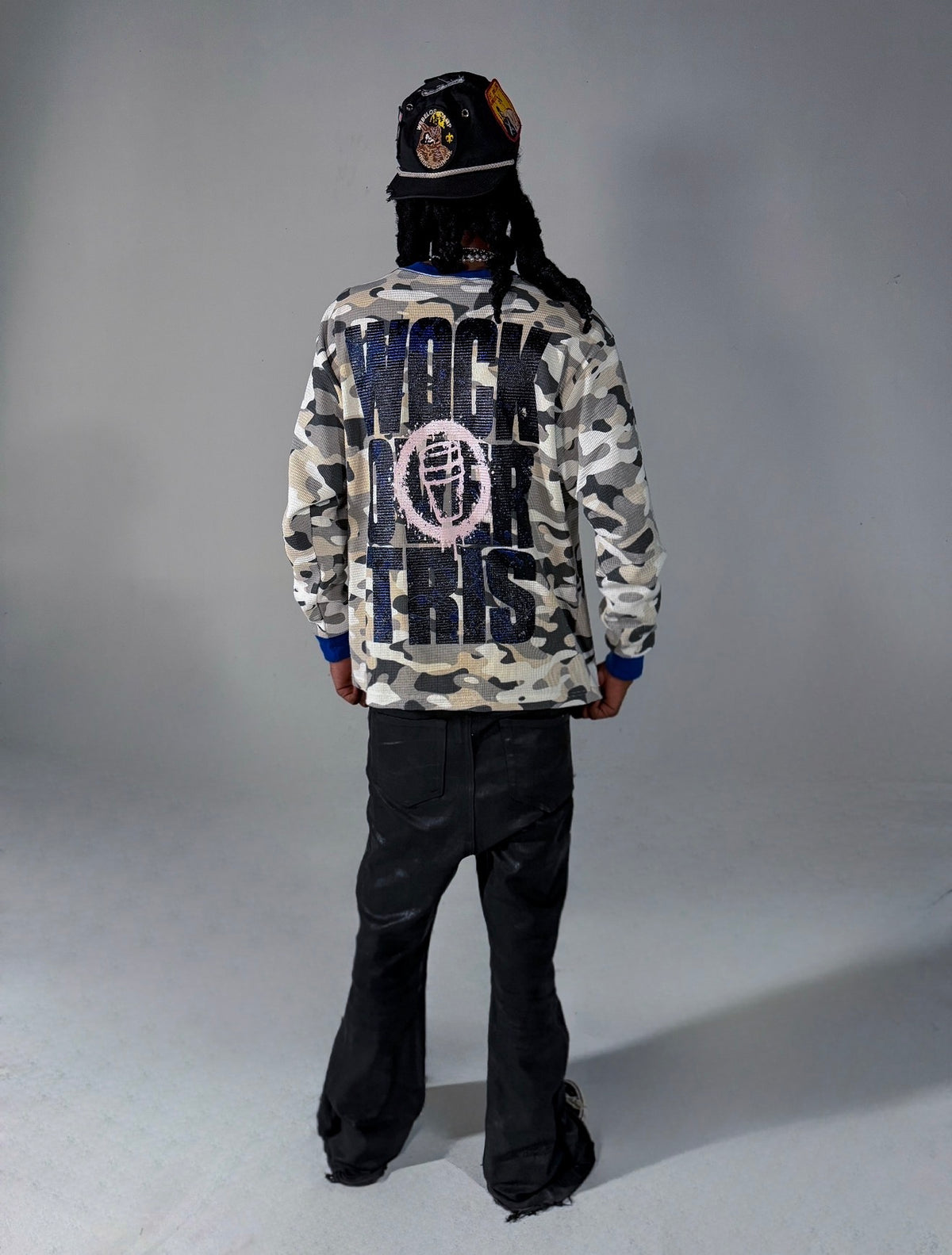 Blue Camo thermal